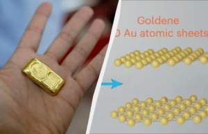 «Goldener» Moment: Neues Material aus Gold, Analog zu Graphen