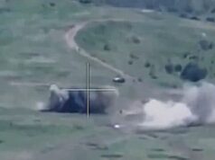 Kämpfer der «Wilden» zerstören russische gepanzerte Kolonne bei Chapayevka