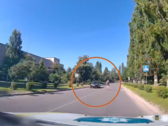 Bußgeld für Fahrer, der die Regeln an einem Zebrastreifen in der Stadt Varaždin gebrochen hat