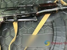 In Odessa wurde ein Mann mit einer Kalaschnikow festgenommen