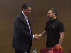 Zelensky diskutiert Umweltsicherheit mit Präsident von Palau